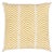 La Jolla Performance Pillow Cover in Yellow, 20x20 Pillow For Sale