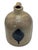 Excellent Small 1 Gallon Antique American Blue Decorated Stoneware Spirts Jug by N. A. White & Son in Utica N. Y. 1870s For Sale - Image 10 of 18