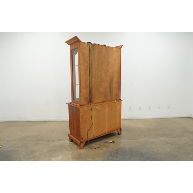 Vintage Tell City Chair Company Colonial Revival China Cabinet For Sale - Image 16 of 17