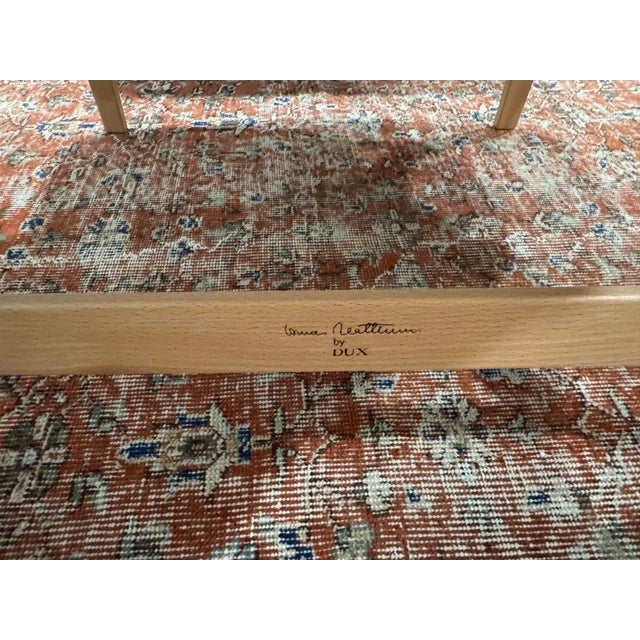 Mid-Century Modern Pernilla Armchair and Ottoman Dux 2024 For Sale - Image 3 of 5