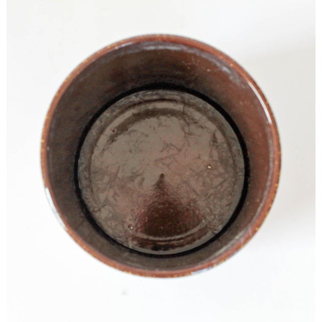 Keramia Vintage Marei Keramik West Germany Lava Glaze Planter For Sale - Image 4 of 8