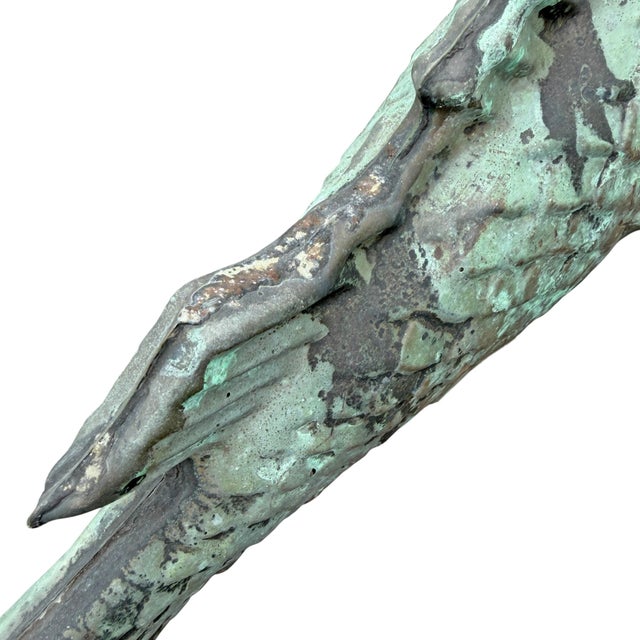 Early 20th Century American Copper Trout Weathervane For Sale - Image 14 of 18