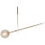 Hasta Brass Hanging Lamp by Jan Garncarek For Sale - Image 12 of 12