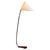 Metal Floor Lamp with Red Marble Base by Rupert Nikoll, 1950s For Sale - Image 7 of 7