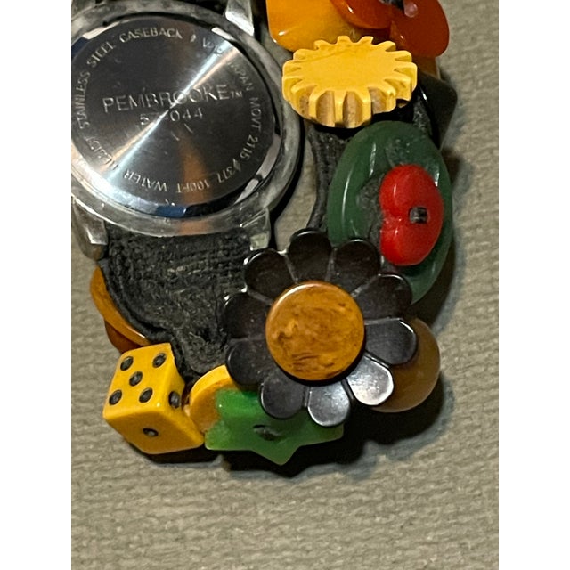 Plastic 1990s Collectors Bakelite Vintage Penrose Watch For Sale - Image 7 of 8