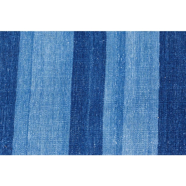 Textile Vintage Indian Dhurrie Rug Doris Leslie Blau For Sale - Image 7 of 9