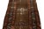 Traditional Antique Serab Brown Handmade Distressed Wool Runner For Sale - Image 3 of 10