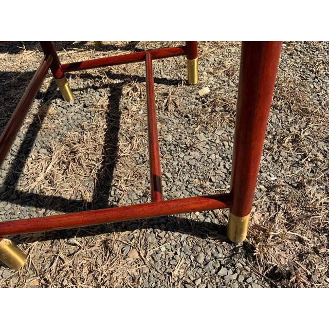 Chinoiserie Late 20th Century Brueton, Stanley J. Friedman Tsu Chair, Pair For Sale - Image 3 of 12