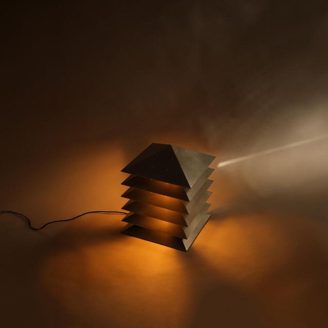 Kōtō Aluminium Floor Lamp by Bureau of Entropy For Sale - Image 4 of 12