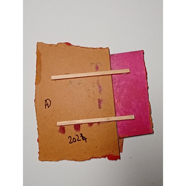 Wood Contemporary Abstract Aerosol on Assembled Masonite (Isorel) "Untitled 171" by Andre Debono For Sale - Image 7 of 7