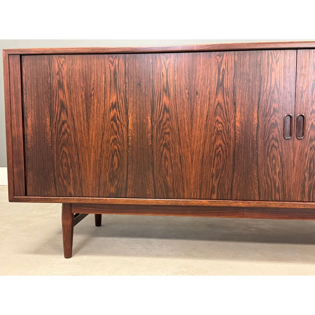 Wood 1950s Arne Vodder for Sibast Rosewood Credenza For Sale - Image 7 of 11