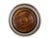 Mid-Century Modern Vintage Mid Century Modern Silverplate Pierced Gallery Wine & Decanter Coaster With Wood Base For Sale - Image 3 of 7