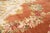 French 13x19 Oversized Rust & Terracotta French Savonnerie Floral Rug For Sale - Image 3 of 7
