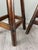 20th Century Rustic Carved Wooden Bar with Stools and Wine Chest, Set of 4 For Sale - Image 9 of 13
