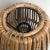 Vintage Boho Rattan Pendant Light Shade For Sale - Image 9 of 11