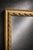 Hollywood Regency Large Hollywood Regency Style Gilt Wall Mirror – Textured Sunlit Brass Frame – 52” X 34.5” – Decorative Beaded Frame For Sale - Image 3 of 7