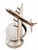 Metal Vintage Eichholtz Airplane Lamp, 1990s For Sale - Image 7 of 11
