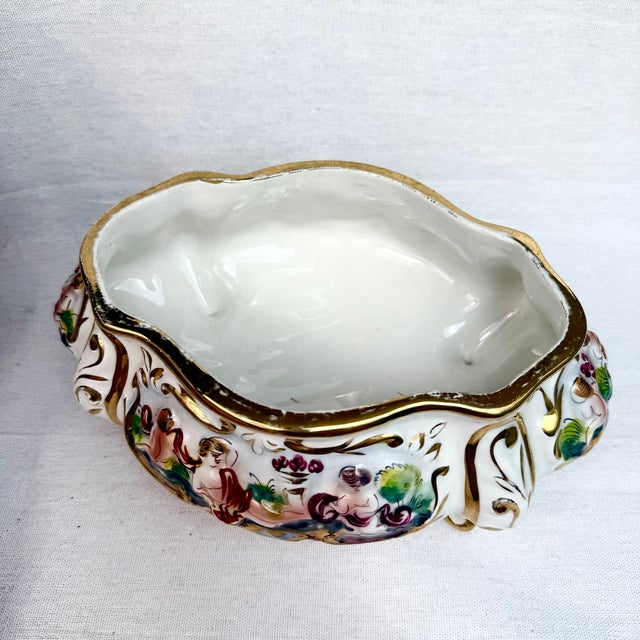 Vintage Box with Lid from Capodimonte, Italy, 1980s For Sale - Image 14 of 18