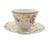 Late 20th Century Jessica McClintock Westbury Court Christina Floral Cups & Saucers, Set of 5 For Sale - Image 13 of 16