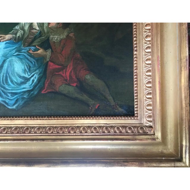 18th Century Figurative French Rococo Oil Painting After Francois Boucher, Framed For Sale In West Palm - Image 6 of 12