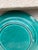 Late 19th Century 19th Century French Green Fruits & Rose Majolica Plate For Sale - Image 5 of 6