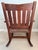 Arts & Crafts 1910s G. Stickley v-Back Rocking Chair For Sale - Image 3 of 10