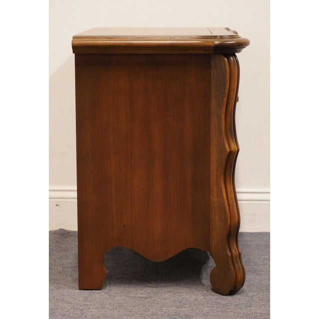Stanley Furniture Country French 26" Open Cabinet Nightstand 995-80 For Sale - Image 12 of 12