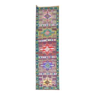 Vintage Turkish Anatolian Long Runner - 3' x 11'2" For Sale