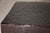 Rustic and Robust Coffee Table with Honeycomb Patterns and Dark Custom Finish For Sale - Image 10 of 12