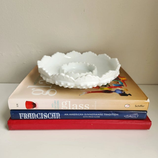 Vintage Fenton Hobnail Milk Glass Ashtray For Sale - Image 11 of 11