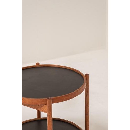 Danish Modern Teak Serving Trolley by Hans Bølling, 1960s For Sale - Image 6 of 9