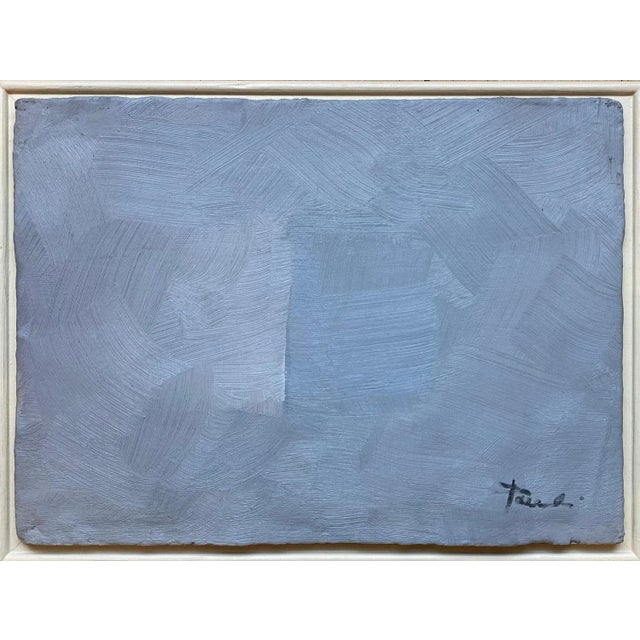 Contemporary Gilbert Pauli, Grey/Blue Shade, Oil on Canvas, 2005 For Sale - Image 3 of 8