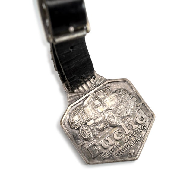 Late 20th Century Late 20th Century Vintage j.d. Burritt Brooksville Fla. 59mm Silver Manual Winding Pocket Watch For Sale - Image 5 of 8