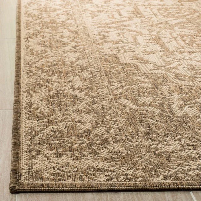 Contemporary Shelter Island Indoor Outdoor Rug Cream & Beige 5'3"x7'6" For Sale - Image 3 of 5