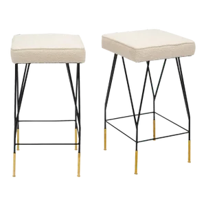 Vintage Italian Carlo Di Carli Barstools