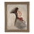 Original Mid-Century Portrait Study Oil Painting in Gilt Frame For Sale