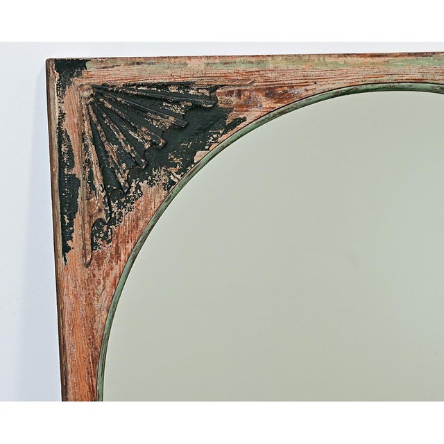 Early 19th Century French 19th Century Window Transom Mirror For Sale - Image 5 of 11