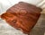 An Italian made highly inlaid Adam style drop leaf table by Rho Mobili. The rich flame mahogany tone with inlay of tulip...