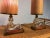 Wood Baccarat Style Art Deco Lamps - a Pair For Sale - Image 7 of 11