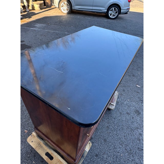 Brown 19th Century French Chest of Drawers With Marble Top For Sale - Image 8 of 12