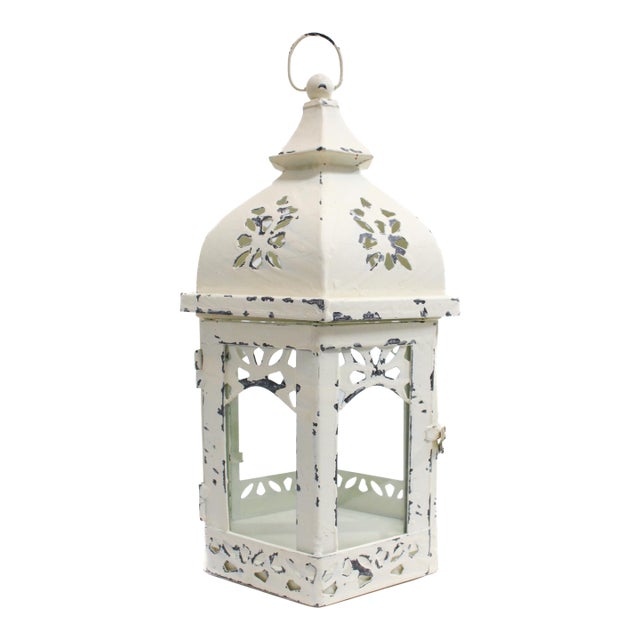 Vintage Hexagon Lantern For Sale