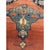 1860s Red Field Gallery Medallion Tortises Knotted Wool Antique Bijar Rug For Sale In New York - Image 6 of 9