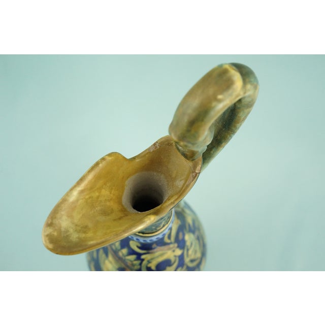 Renaissance Majolica Ceramic Jug from Rubboli, 1890s For Sale - Image 10 of 18