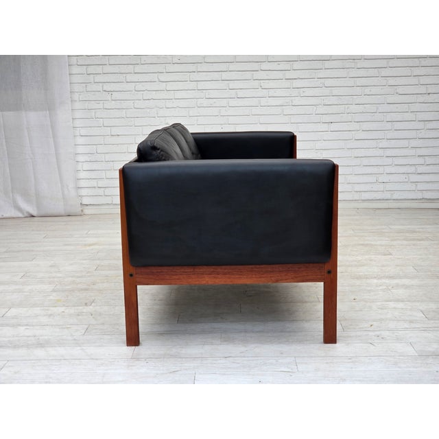 Vintage Danish Sofa by H.J.Wegner for Carl Hansen & Søn, 1960s For Sale - Image 10 of 18