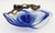 Elevate your space with this striking, large vintage studio art glass centerpiece bowl by celebrated Romanian master...