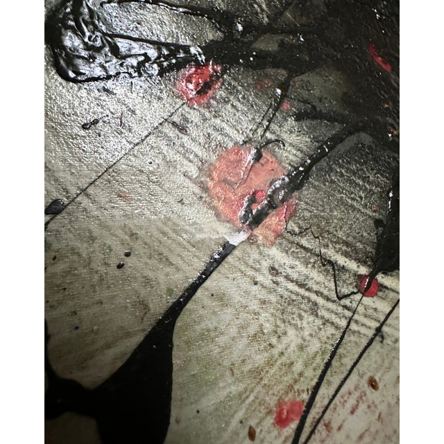 Paint Abstract Painting, Peter Keil, Late 20th Century - Junge Wilde Collection For Sale - Image 7 of 8
