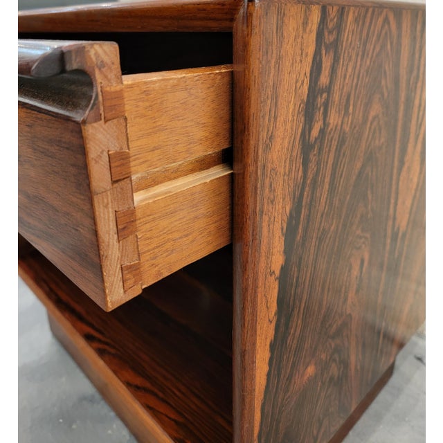 Westnofa Rosewood Nightstand For Sale - Image 11 of 11