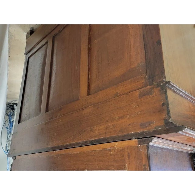 Superb Quality Antique Austrian Two Door Rosewood Bookcase. For Sale - Image 10 of 11
