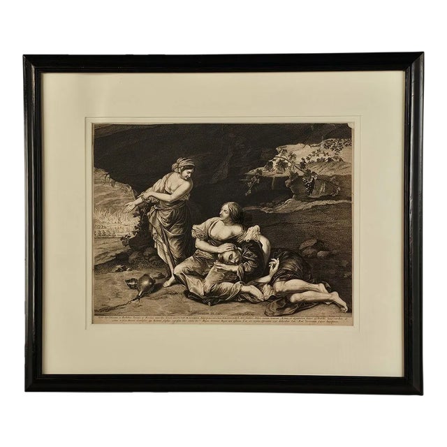 Scene From Genesis Xx, Drunkenness of Lot Sleeping on His Daughters, 1625 For Sale