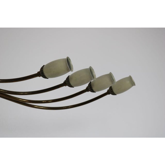 Italian Brass Lamp, 1950s For Sale - Image 13 of 18